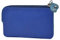 Sergio Tacchini Portachiavi Doppio in Vera Pelle Con Cerniera, Unisex (Blu)