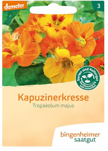 Bingenheimer Saatgut AG Kapuzinerkresse rankend (6 x 1 Stk)