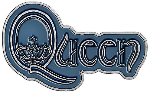 Queen METALL PIN # 5 LOGO ANSTECKER BADGE BUTTON - 5x3cm