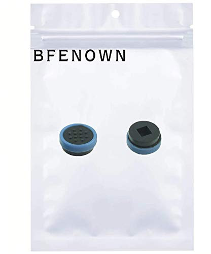 Bfenown Sostituzione 2 pz tastiera puntatore mouse cap trackpoint per Dell E6400 E6410 E6420 E6430 E4300 E4310 E5410 E5500 E7240 E7440 E7250 E7450 (blu-nero)