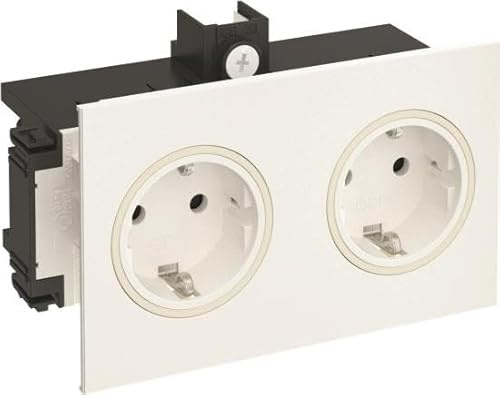 Steckdose 2-fach SIGNA IN rws BRK 2STD rws