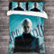 NICHIYOBI Draco Malfoy Bettbezug Bettwäsche Set - Bettbezug und Kissenbezug,Mikrofaser,3D Digital Print dreiteiliger Bettwäsche (1,Single 135x200cm)