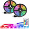 IMBTECH 5050 RGB Led Strip Lights, USB Colour Changing Tape, Under Cabinet Kitchen Tv, Led Strip Lights, Led Strip Colour Changing, Led Fairy Light, RGB Light Strip Set with Remote Control (1M)