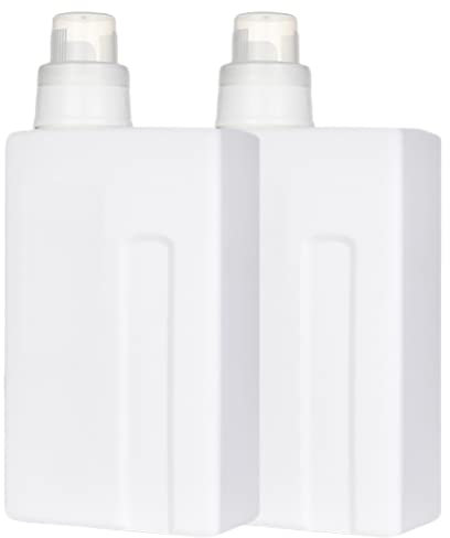 DOITOOL 2 Pezzi Dispenser di Detersivo per Bucato Contenitore per Bucato in Polvere Porta Sapone per Bucato Lozioni Bottiglia Riutilizzabile per Detersivo in Polvere Lavanderia