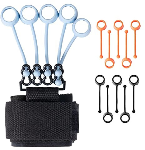 Firulab Handgriff-Verstärker,Fingerdehner - 40Lb+60Lb+75Lb Grifftrainer