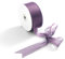 CHUQING Geschenkband Lila,Schleifenband Hochzeit,38 mm x 22 Meters,Geschenkbänder Chiffon Dekoband Chiffonband Stoffband
