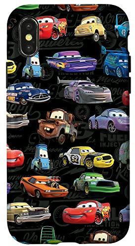 Hülle für iPhone X/XS Disney Pixar Cars Musterdruck