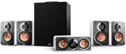 Teufel Ultima 20 Concept Power Edition - 5.1 Surround Soundsystem, Komplettsystem Heimkino mit integriertem AV-Receiver, Bluetooth, Dolby Audio, USB-C-Soundkartenfunktion, HDMI ARC CEC -weiß