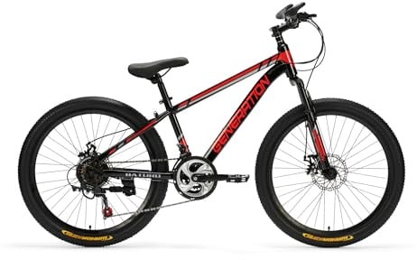 Generation Baturo Mountainbike 24 Zoll - Rot
