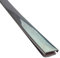5 M U-Form Selbstklebend Möbelkantenband, Flexible TPE Kantenschutz für Schrankkanten Arbeitsplatten Abschlussleiste(Bright silver,16mm)