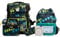 SCHOOL-MOOD Champion Pro Elias Rennwagen Schulranzenset 7-teilig 21,5L Stauraum, ergonomisches Easy Fit System für 1 m bis 1,50 m Körpergröße, standfest, wasserdichter Stoff mit Reflektoren