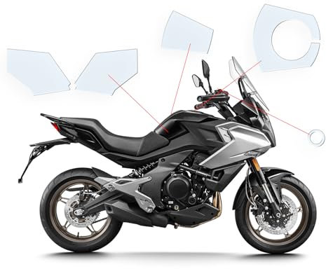 Oraguard - Pellicola protettiva trasparente per motociclette, pellicola protettiva antigraffio in TPU, per moto CF Moto 700 MT 2024+