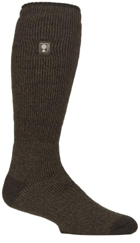 HEAT HOLDERS Mens Long Knee High Thermal Wellington Boot Socks Thick Fleece Lined Welly Boot Socks 6-11 UK
