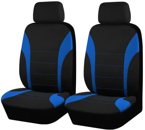 TVVXIO Auto Schonbezüge für BMW X3 G01 | X4 G02 2019-2025 | iX3 2021-2025, Stoff Sitzbezüge Komplettset Autositzbezüge Atmungsaktiv rutschfest,D Blue