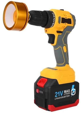 Vituord Electric Bottle Capping Machine, Cordless Hand-Held Screw Capper, with 6 Screwing Heads, 350-1350 RPM Speed, 12-speed Torque Adjustment, for 10-50mm Bottle Cap