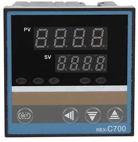 MasYosh Berm PID Thermostat Digitalanzeige Temperatur Controller Switch Rex-C700FK02-M X