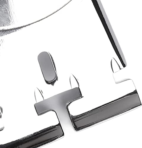 Colgador de banjo de 5 cuerdas, placa de colgador de aleación de zinc y cromo con tapa de acción de resorte, pieza de repuesto estándar para banjo de 5 cuerdas, diseño duradero y a