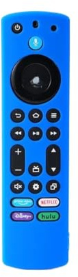1PCS Silicone Remote Case For 2023 Fire TV Stick 4K Max 2nd/Fire Omni Series/Fire 4-Series Cover(Blue)