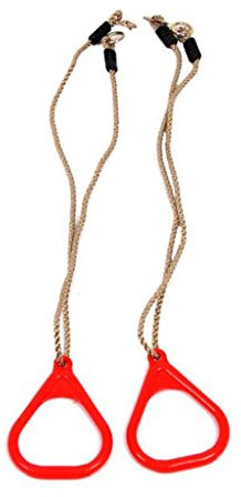 SwingKing 2521086 Strickleitern, rot, S