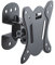 PureMounts FM10-100 Soporte de pared para TV con 33-69cm (13-27), VESA: 100x100, inclinable: 3°/-12°, orientable +/-25°, Distancia de la pared: 75mm, carga max: 25kg, negro