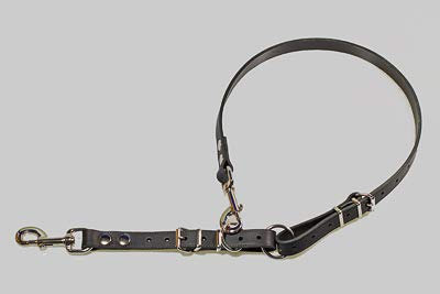 MJH Böttcher Geschirr groß Beta BioThane 19mm breit (schwarz)