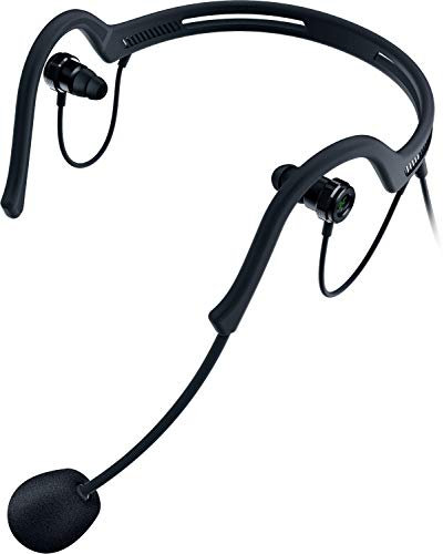 Razer Ifrit - Design a basso profilo (Microfono a condensatore di livello professionale con potenziatore audio USB - Capacità di trasmissione in duo - Cuffie per gioco, streaming e brocaster) Nero