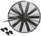 BOOMBOOST Universal 14 Inch Fan Slim Electric Radiator Cooling Fan 24V for A/C AC Street/Rat/Hot Rod Classic Muscle Car Condenser