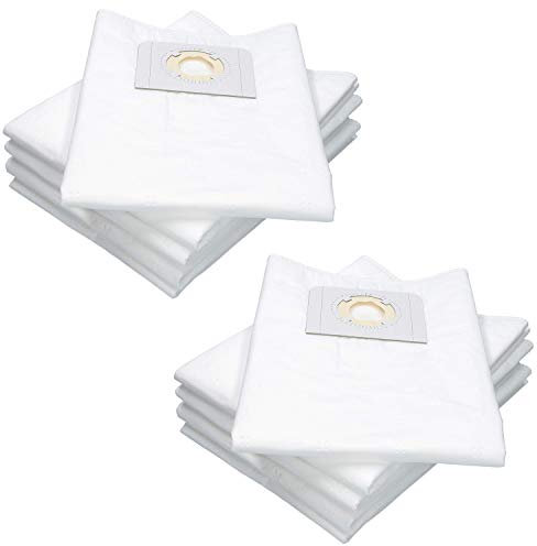 Sillar 12x sacs d'aspirateur compatibles avec MAKITA VC2512L VC2010L VC2511L VC2512L VC3011L KÄRCHER MV 6, MV 6 Premium WD 6 Premium WD 7.000 7.800 NILFISK 111/20, 114/20, 114/35 | remplaçant
