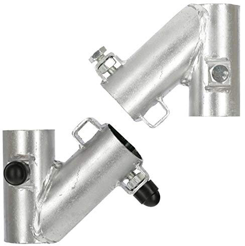 Agrarzone T-Post Zaunanfangs-Set für T-Pfosten Weidezaun Elektrozaun | Installation des Zaunanfangs mit T-Pfählen | zur diagonalen Verbindung von Weidezaunpfählen | für Zaun-Anfang, Ende & Weidetor