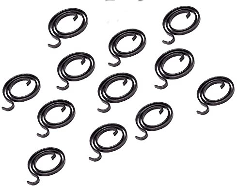 12 x Drehhebel Türgriff Spring Coil Ersatz 2.5 Drehen Coil für links, Rechts Hand 3mm Thick