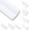 4 Meter Deckenleisten Styropor XPS Stuckleisten Abschlussleiste Decke Weiss 30X30 mm Zierprofile Styroporleisten Deckenleisten Zierleisten Sparpaket NC40