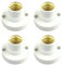 E14 Lampen Fassung E14 Lampenfassung Glühbirne Sockel LED Kunststoff Deckenfassung Fassung (4)
