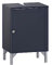 Schildmeyer Waschbeckenunterschrank Jesper 155348, Nachtblau, 40,3 x 32 x 58,5 cm