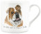 Purely Home English Bulldog Mug - Lifes Better with A Bulldog Bone China White Mug - Tea/Coffee Gift for Dog Lovers