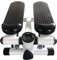 Stepper für Zuhause, Up-Down Swing Stepper mit Power Ropes, Stepper Hometrainer mit LCD Display, Trainingsgeräte für Zuhause (schwarz)