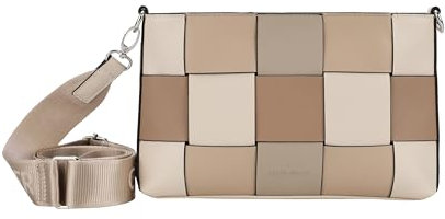 Gerry Weber - checkers sun Schultertasche für Damen in Bleached Sand, Maße 25x16,5x4 cm