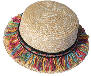 Dinnesis Été Parent-Enfant Femmes Bébé Enfant Fille Plage Arc Paille Bord Plat Soleil Bonnet Bébé Gants 6 12 Mois, b, Taille unique