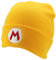 Armycrew Mario Luigi Waluigi Cosplay Kostüm Weiche Beanie Mütze, Mario Yellow, Einheitsgröße