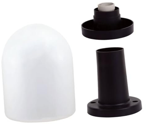 OFFSCH 1Satz Kugel Lampenschirm Ersatz für Außenbeleuchtung Robuste und Wetterfeste Lichtabdeckung für Gartenleuchten Installieren und Langlebig für Veranda und Patio