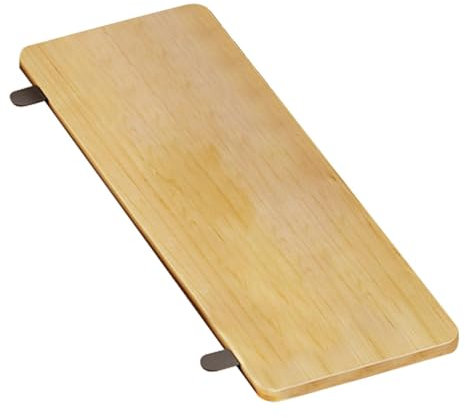 Nuytghr Table Extender, Clamp On Armrest Shelf, Table Mounted Keyboard Tray, Foldable Elbow Support, 19.69x7.87x0.47 inches for Home and Workplace Workstations