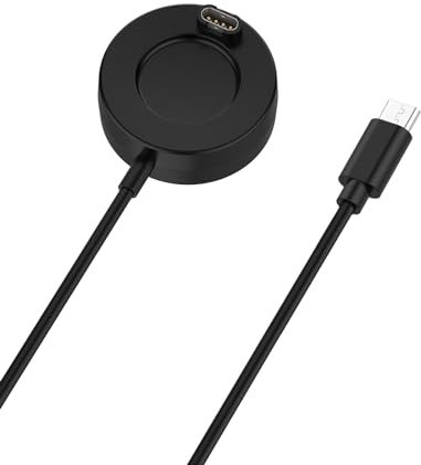AWADUO Compatible con Garmin Vivoactive 6/Fenix 5/Forerunner 265/265S/965 de repuesto USB A Cable de carga Dock Smart Watch Accesorios (1 m/3.3ft)
