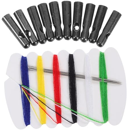 MOTHNUR 10 pièces Embouts de Parasol Plastique Couvercles de Remplacement pour Queue de Parasol Accessoires de Réparation et Remplacement