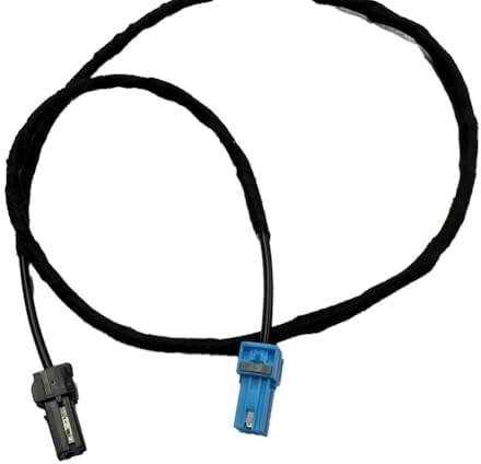 FACAIIO 2-Pin 70CM LVDS Kabel Adapter Auto Instrument und Player für Schwarz
