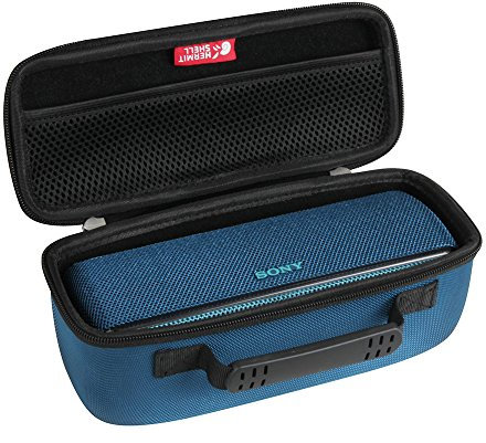 Hard Travel Case for Sony SRS-XB31 Portable Wireless Waterproof Speaker by Hermitshell (Blue)