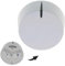 SPARES2GO Temperature Control Knob for Beko Washing Machine (White)