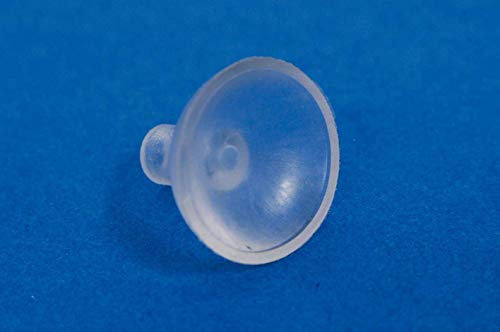 Ventosa in PVC trasparente - Confezione 20 Pz. (diametro 25 mm)