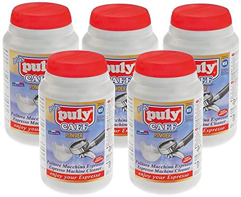 13,12 €/kg Kaffeemaschinenreiniger Kaffeefettreiniger puly CAFF plus 5 Stück je 570g pulverförmig