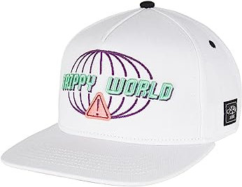 Cayler & Sons Herren Trippy World Cap White/mc, one Size