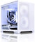 ADMI Gaming PC • Liquid Cooled 5600X • RTX 4060 Ti Graphics Card • 16GB 3600MHz DDR4 • 1TB NVME SSD • White Mesh Cube RGB Gaming Case • WIFI • ASUS TUF K1 keyboard & TUF M3 RGB Mouse • Windows 11