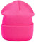 MASADA Damen und Herren Beanie Winter-Mütze - Neonpink
